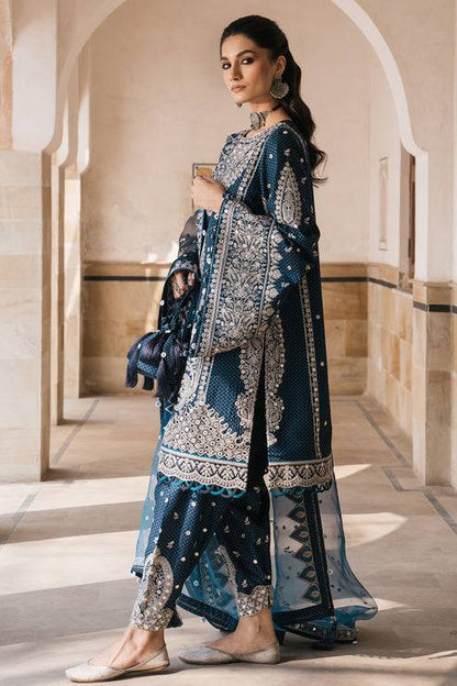 Jazmin | Shahkaar Luxury Lawn 24 | SL24-D5 - Pakistani Designer Dress - by Jazmin | Type: Luxury - 100% Original at Saira Sultan