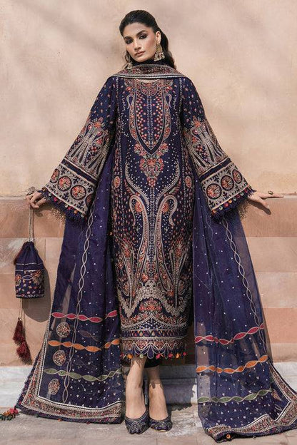 Jazmin | Shahkaar Luxury Lawn 24 | SL24-D9 - Pakistani Designer Dress - by Jazmin | Type: Luxury - 100% Original at Saira Sultan