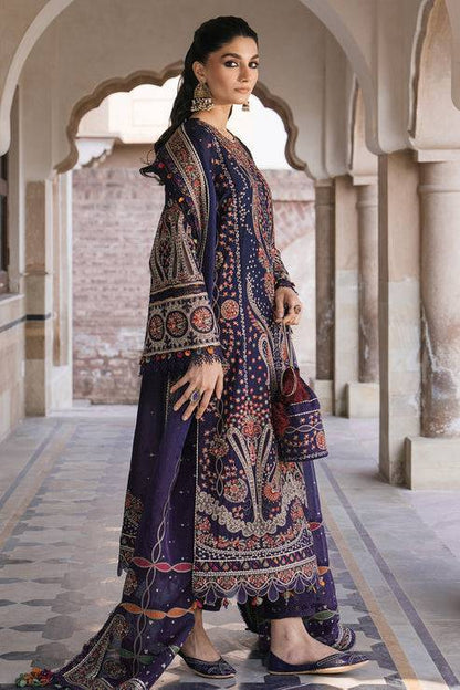 Jazmin | Shahkaar Luxury Lawn 24 | SL24-D9 - Pakistani Designer Dress - by Jazmin | Type: Luxury - 100% Original at Saira Sultan
