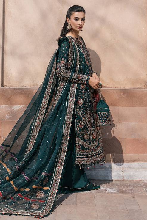 Jazmin | Shahkaar Luxury Lawn 24 | SL24-D10 - Pakistani Designer Dress - by Jazmin | Type: Luxury - 100% Original at Saira Sultan