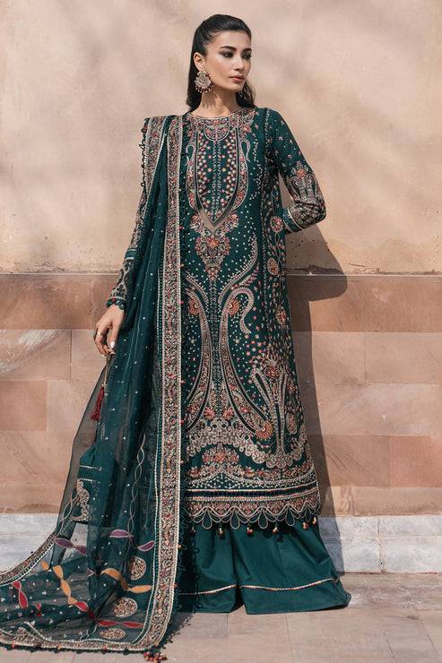 Jazmin | Shahkaar Luxury Lawn 24 | SL24-D10 - Pakistani Designer Dress - by Jazmin | Type: Luxury - 100% Original at Saira Sultan