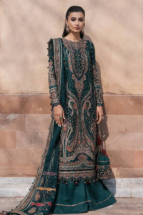 Jazmin | Shahkaar Luxury Lawn 24 | SL24-D10 - Pakistani Designer Dress - by Jazmin | Type: Luxury - 100% Original at Saira Sultan