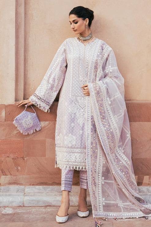 Jazmin | Shahkaar Luxury Lawn 24 | SL24-D13 - Pakistani Designer Dress - by Jazmin | Type: Luxury - 100% Original at Saira Sultan