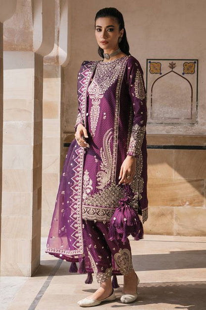 Jazmin | Shahkaar Luxury Lawn 24 | SL24-D6 - Pakistani Designer Dress - by Jazmin | Type: Luxury - 100% Original at Saira Sultan