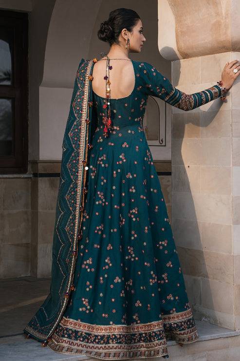 Jazmin | Shahkaar Luxury Lawn 24 | SL24-D16 - Pakistani Designer Dress - by Jazmin | Type: Luxury - 100% Original at Saira Sultan