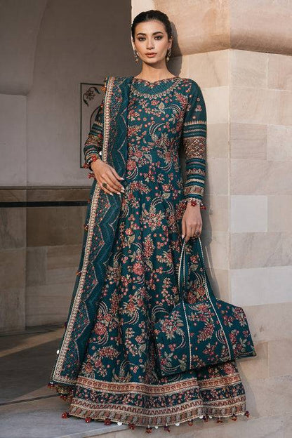 Jazmin | Shahkaar Luxury Lawn 24 | SL24-D16 - Pakistani Designer Dress - by Jazmin | Type: Luxury - 100% Original at Saira Sultan
