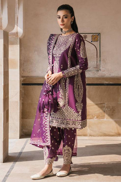 Jazmin | Shahkaar Luxury Lawn 24 | SL24-D6 - Pakistani Designer Dress - by Jazmin | Type: Luxury - 100% Original at Saira Sultan
