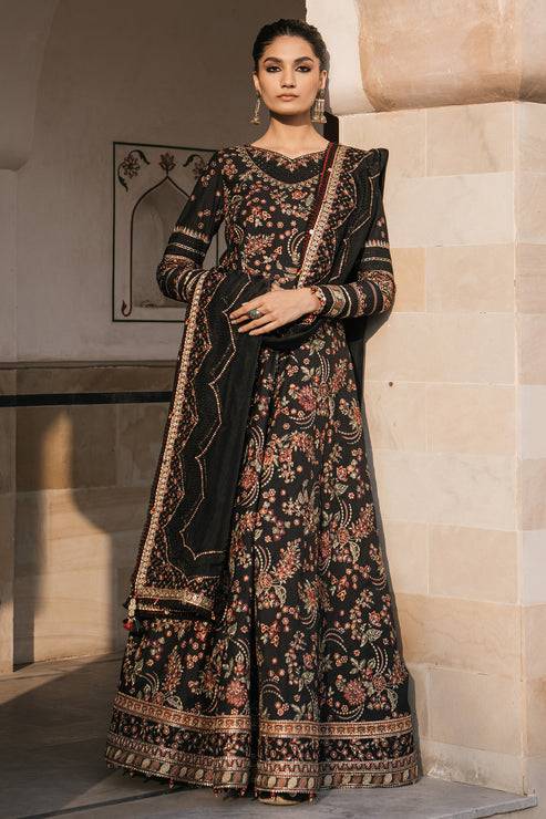 Jazmin | Shahkaar Luxury Lawn 24 | SL24-D15 - Pakistani Designer Dress - by Jazmin | Type: Luxury - 100% Original at Saira Sultan