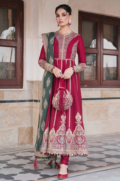 Jazmin | Shahkaar Luxury Lawn 24 | SL24-D11 - Pakistani Designer Dress - by Jazmin | Type: Luxury - 100% Original at Saira Sultan