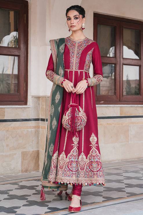 Jazmin | Shahkaar Luxury Lawn 24 | SL24-D11 - Pakistani Designer Dress - by Jazmin | Type: Luxury - 100% Original at Saira Sultan