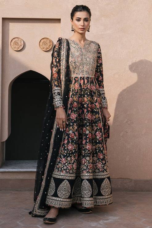 Jazmin | Shahkaar Luxury Lawn 24 | SL24-D2 - Pakistani Designer Dress - by Jazmin | Type: Luxury - 100% Original at Saira Sultan