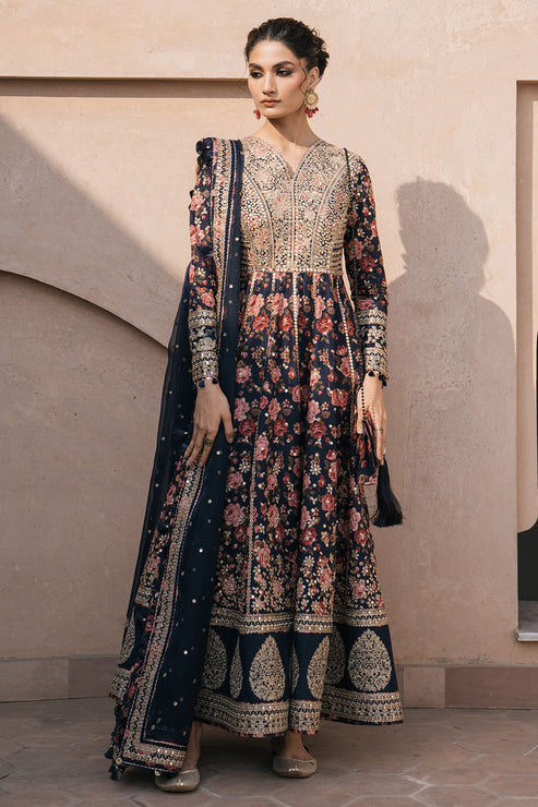 Jazmin | Shahkaar Luxury Lawn 24 | SL24-D1 - Pakistani Designer Dress - by Jazmin | Type: Luxury - 100% Original at Saira Sultan