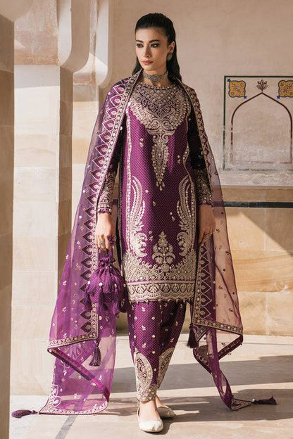 Jazmin | Shahkaar Luxury Lawn 24 | SL24-D6 - Pakistani Designer Dress - by Jazmin | Type: Luxury - 100% Original at Saira Sultan