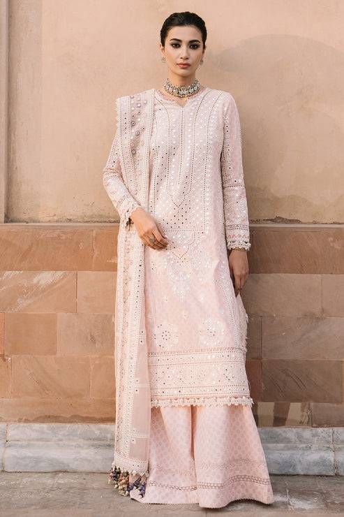 Jazmin | Shahkaar Luxury Lawn 24 | SL24-D14 - Pakistani Designer Dress - by Jazmin | Type: Luxury - 100% Original at Saira Sultan
