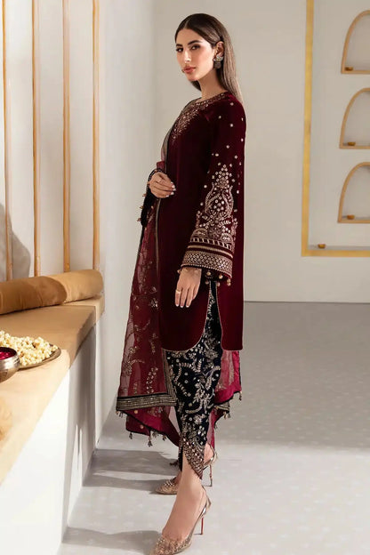 Jazmin | Velvet 23 | VF-2017 - Pakistani Designer Dress - by Jazmin | Type: Formal - 100% Original at Saira Sultan