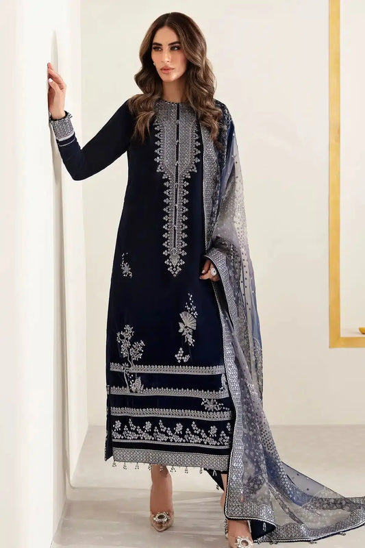 Jazmin | Velvet 23 | VF-2007 - Pakistani Designer Dress - by Jazmin | Type: Formal - 100% Original at Saira Sultan