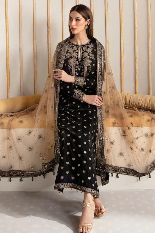 Jazmin | Velvet 23 | VF-2014 - Pakistani Designer Dress - by Jazmin | Type: Formal - 100% Original at Saira Sultan