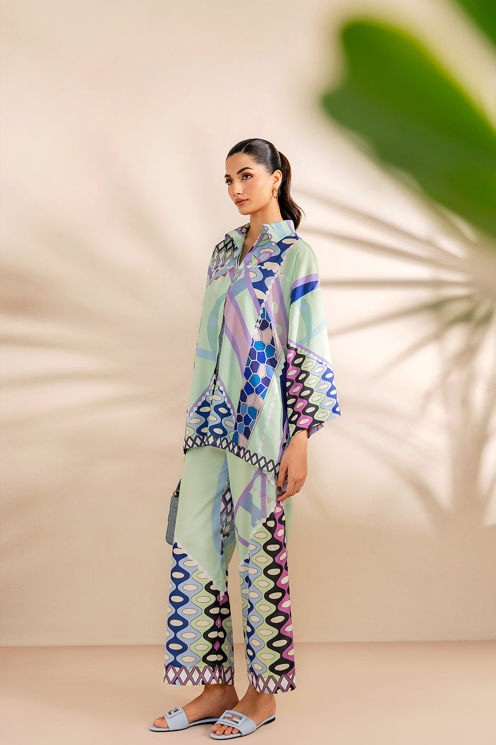 Saira Rizwan | Silk Coords 25 | PARADISE PRISM - SRSP-25-05 - Pakistani Designer Dress - by Saira Rizwan - Type : Ladies Clothes - 100% Original at Saira Sultan