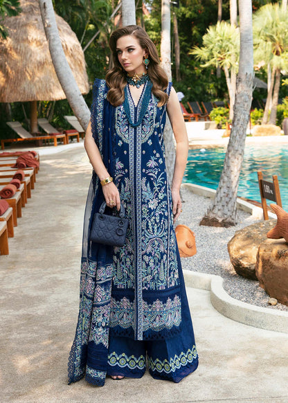 Kanwal Malik | Sareen Luxury Lawn 24 | Rohma - Pakistani Designer Dress - by Kanwal Malik | Type: Luxury - 100% Original at Saira Sultan