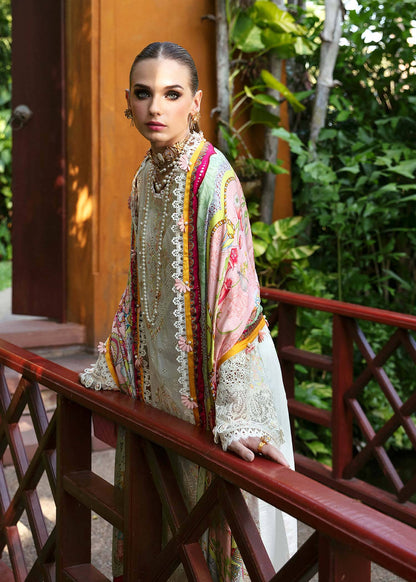 Kanwal Malik | Sareen Luxury Lawn 24 | Daisy - Pakistani Designer Dress - by Kanwal Malik | Type: Luxury - 100% Original at Saira Sultan