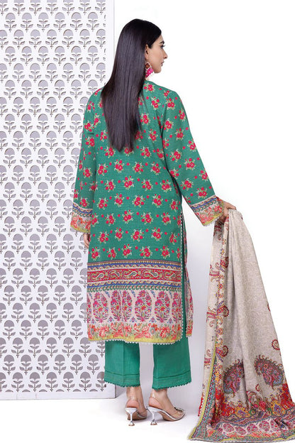 Khaadi | My Winter Mood | KW04 S Green Khaddar