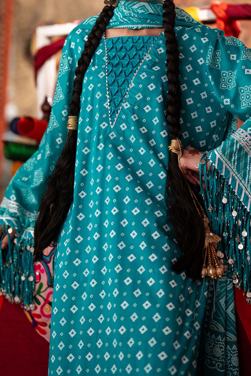 Gul Ahmed | Chunri Lawn 25 | CL-52178 B M Ferozi Lawn