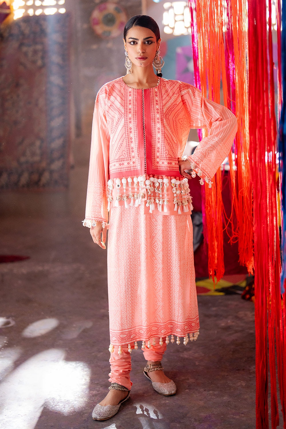 Gul Ahmed | Chunri Lawn 25 | CL-52179 A XL Pink Lawn