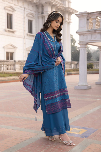 LSM | Spring Embroidered 24 | A-4 - Pakistani Designer Dress - by LSM | Type: Luxury - 100% Original at Saira Sultan