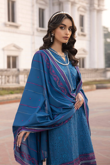 LSM | Spring Embroidered 24 | A-4 - Pakistani Designer Dress - by LSM | Type: Luxury - 100% Original at Saira Sultan
