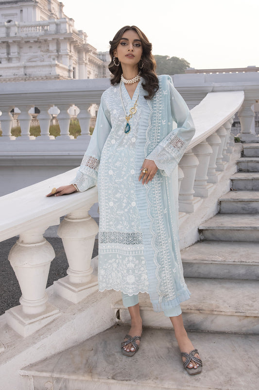 LSM | Spring Embroidered 24 | A-8 - Pakistani Designer Dress - by LSM | Type: Luxury - 100% Original at Saira Sultan