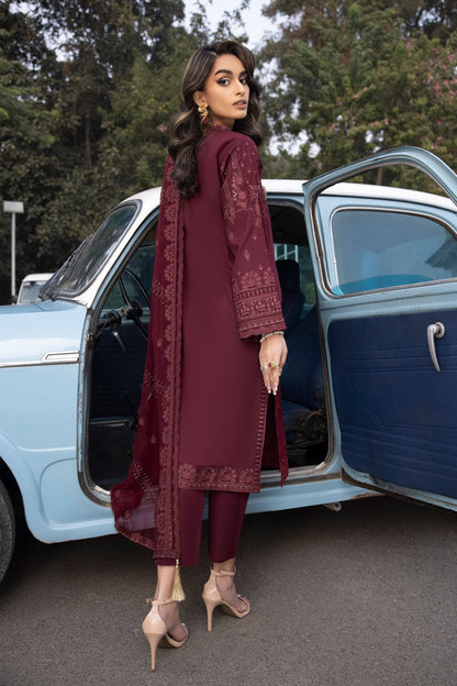 LSM | Spring Embroidered 24 | A-10 - Pakistani Designer Dress - by LSM | Type: Luxury - 100% Original at Saira Sultan