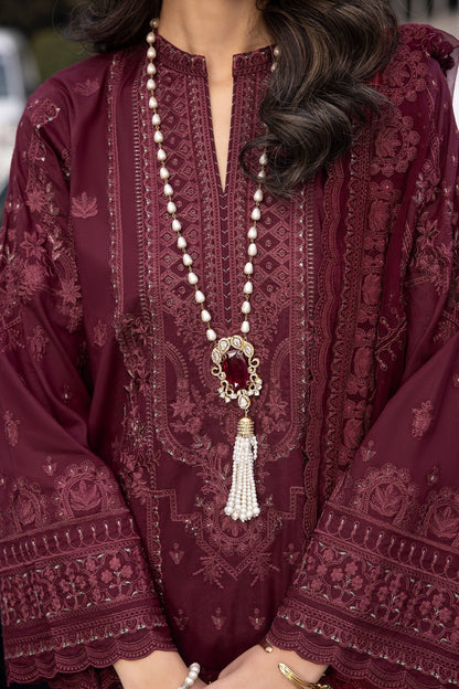 LSM | Spring Embroidered 24 | A-10 - Pakistani Designer Dress - by LSM | Type: Luxury - 100% Original at Saira Sultan