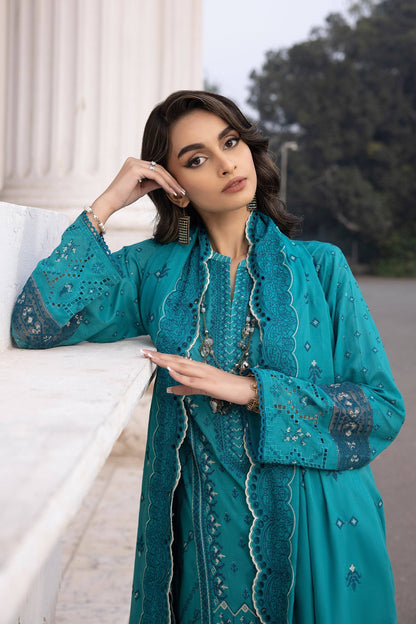 LSM | Spring Embroidered 24 | A-5 - Pakistani Designer Dress - by LSM | Type: Luxury - 100% Original at Saira Sultan