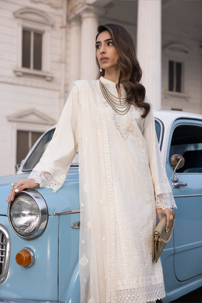 LSM | Spring Embroidered 24 | A-11 - Pakistani Designer Dress - by LSM | Type: Luxury - 100% Original at Saira Sultan