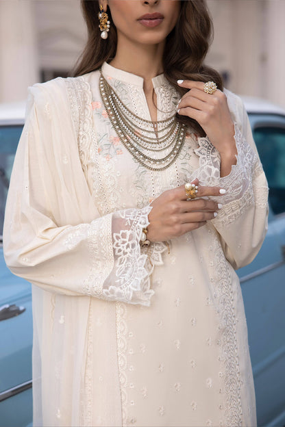 LSM | Spring Embroidered 24 | A-11 - Pakistani Designer Dress - by LSM | Type: Luxury - 100% Original at Saira Sultan
