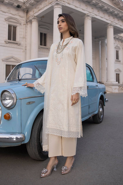 LSM | Spring Embroidered 24 | A-11 - Pakistani Designer Dress - by LSM | Type: Luxury - 100% Original at Saira Sultan