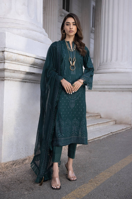 LSM | Spring Embroidered 24 | A-13 - Pakistani Designer Dress - by LSM | Type: Luxury - 100% Original at Saira Sultan