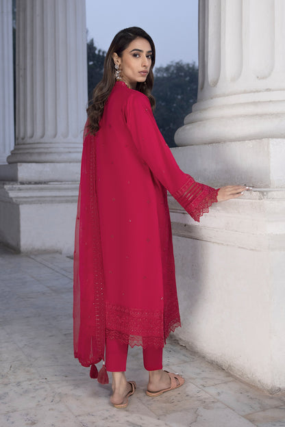 LSM | Spring Embroidered 24 | A-15 - Pakistani Designer Dress - by LSM | Type: Luxury - 100% Original at Saira Sultan