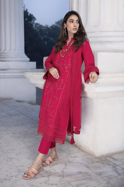 LSM | Spring Embroidered 24 | A-15 - Pakistani Designer Dress - by LSM | Type: Luxury - 100% Original at Saira Sultan