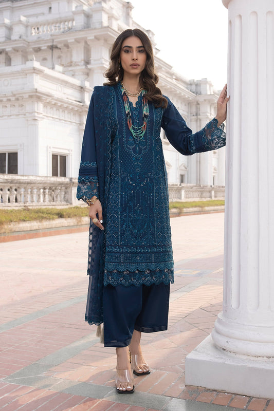 LSM | Spring Embroidered 24 | A-14 - Pakistani Designer Dress - by LSM | Type: Luxury - 100% Original at Saira Sultan