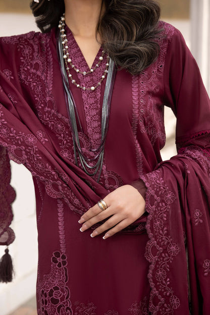 LSM | Spring Embroidered 24 | A-9 - Pakistani Designer Dress - by LSM | Type: Luxury - 100% Original at Saira Sultan