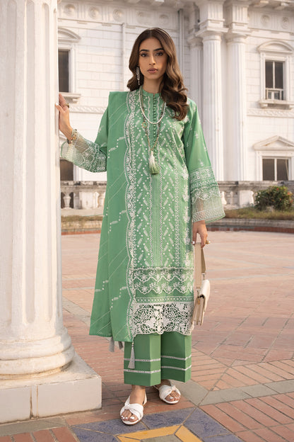 LSM | Spring Embroidered 24 | A-2 - Pakistani Designer Dress - by LSM | Type: Luxury - 100% Original at Saira Sultan