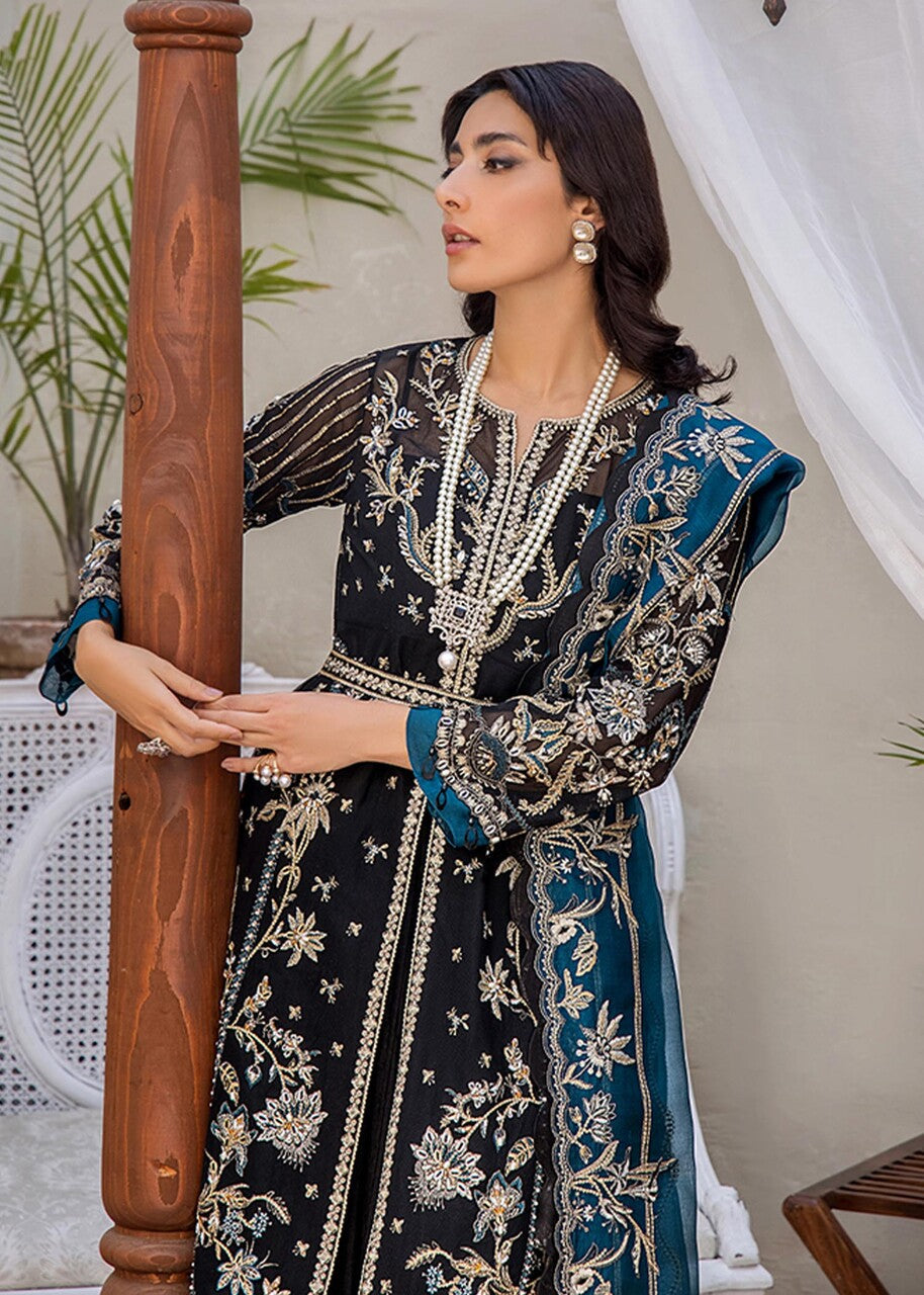 Fozia Khalid I Dilkash Festive Wear 25 | Belle Espoir - Pakistani Designer Dress - by Fozia Khalid - Type : Ladies Clothes - 100% Original at Saira Sultan