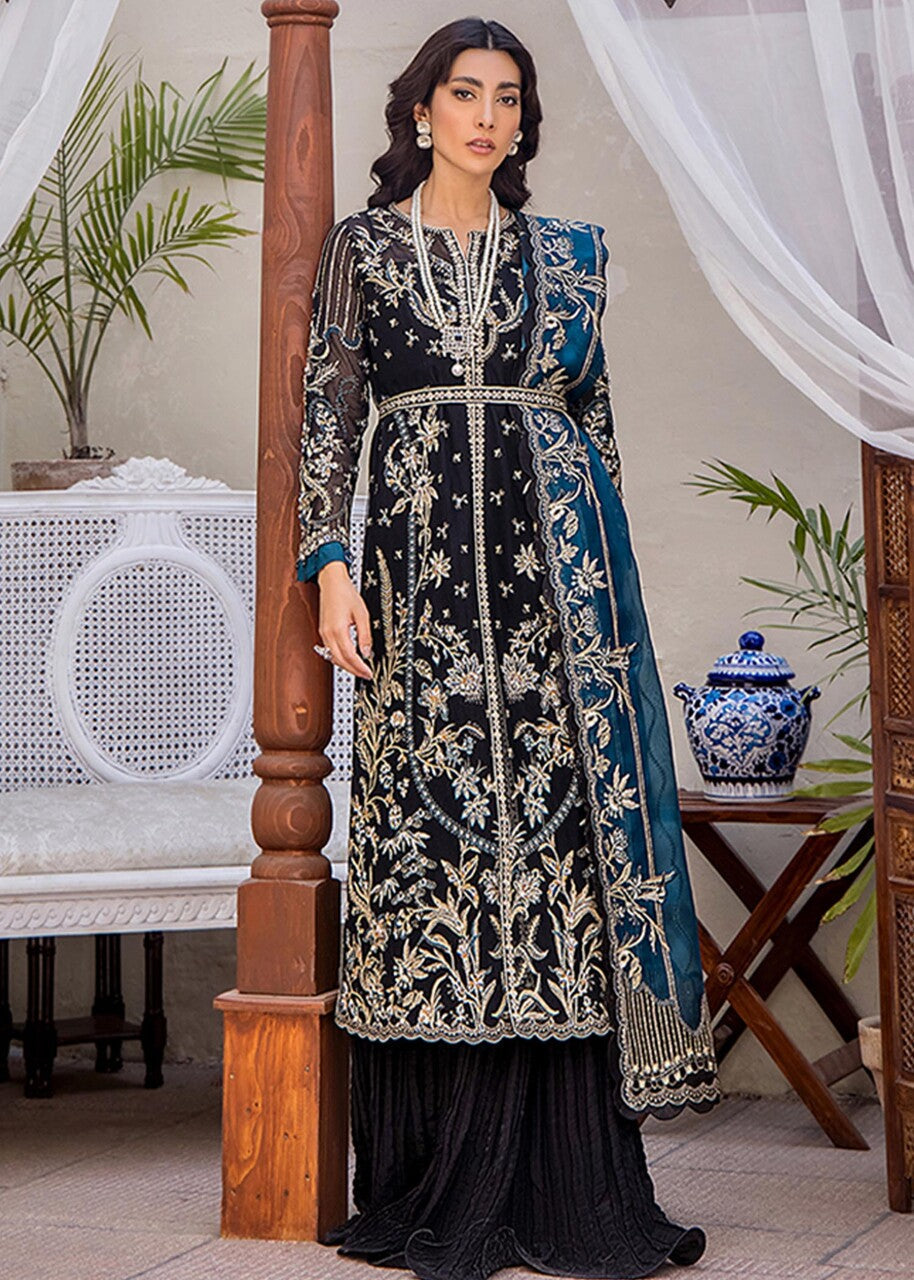 Fozia Khalid I Dilkash Festive Wear 25 | Belle Espoir - Pakistani Designer Dress - by Fozia Khalid - Type : Ladies Clothes - 100% Original at Saira Sultan