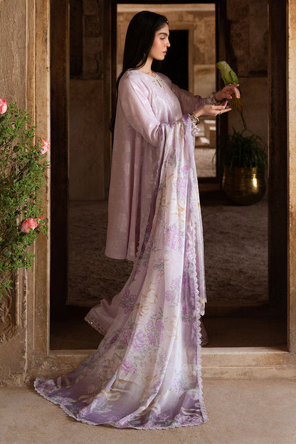 Cross Stitch | Eid Lawn Edit 25 | LAVENDER BLISS S Lilac Jacquard