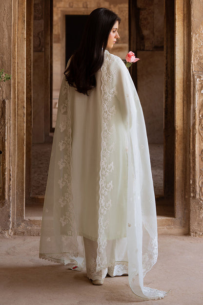 Cross Stitch | Eid Lawn Edit 25 | AQUA SERENITY S Mint Lawn