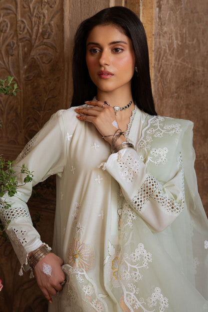 Cross Stitch | Eid Lawn Edit 25 | AQUA SERENITY M Mint Lawn