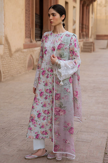 Cross Stitch | Eid Lawn Edit 25 | SPARKLING GEM XL Gray Lawn