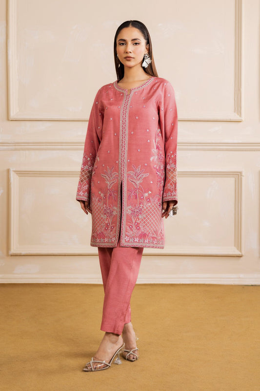 Maryum N Maria | Zaira Pret | LAYLA XS Champagne Pink Viscose Katan