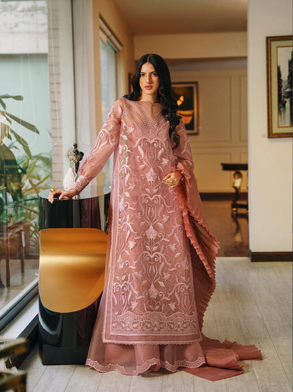 Amroz Atelier | Reveur Formals | Le Rosƒ¨ - Pakistani Designer Dress - by Amroz Atelier | Type: Formal - 100% Original at Saira Sultan
